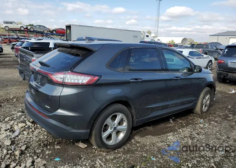 2016 Ford Edge Se from USA, damaged, VIN 2FMPK3G93GBB51448